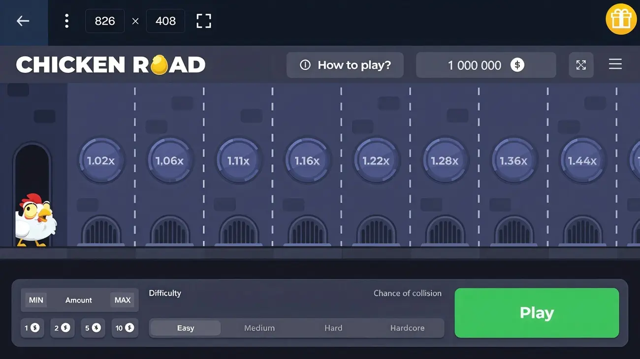 Struttura del gioco Chicken Cross: come funziona Struttura del gioco Chicken Cross: come funziona